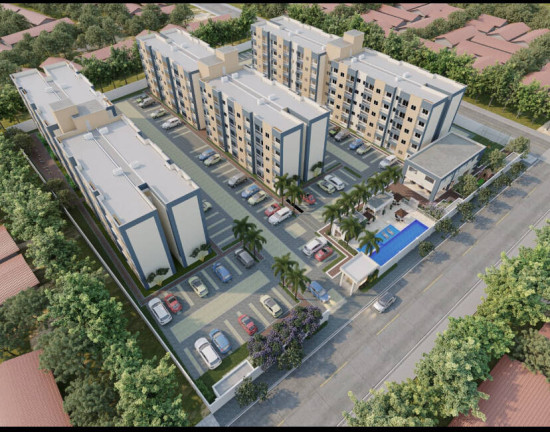 Apartamento com 2 Quartos à Venda, 51 m² em Messejana - Fortaleza