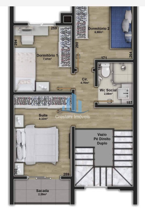 Imagem Sobrado com 2 Quartos à Venda, em Jardim Veneza - Ponta Grossa Imagem Sobrado com 2 Quartos à Venda, em Jardim Veneza - Ponta Grossa