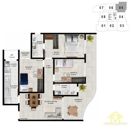 Imagem Apartamento com 2 Quartos à Venda, 57 m² em Suacu - Aracruz
