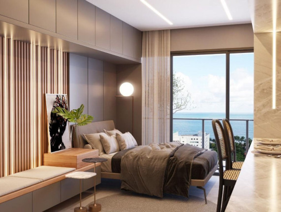 Imagem Apartamento com 1 Quarto à Venda, 23 m² em Ponta De Campina - Cabedelo