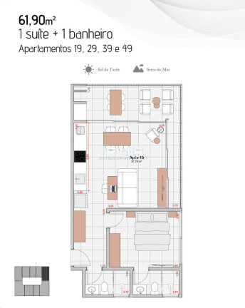 Imagem Apartamento com 2 Quartos à Venda, 75 m² em Toninhas - Ubatuba Imagem Apartamento com 2 Quartos à Venda, 75 m² em Toninhas - Ubatuba