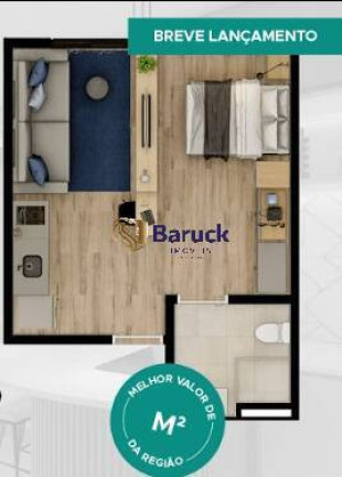 Imagem Apartamento com 1 Quarto à Venda, 24 m² em Campo Belo - São Paulo Imagem Apartamento com 1 Quarto à Venda, 24 m² em Campo Belo - São Paulo