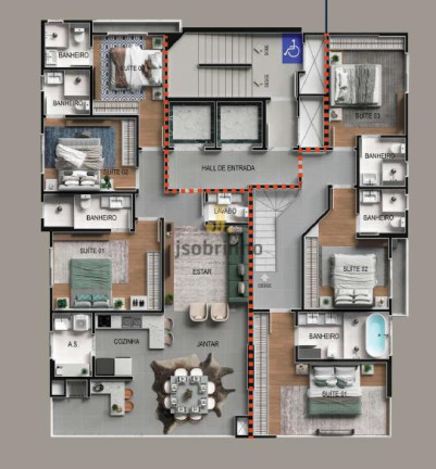 Imagem Apartamento com 3 Quartos à Venda, 113 m² em Meia Praia - Itapema Imagem Apartamento com 3 Quartos à Venda, 113 m² em Meia Praia - Itapema
