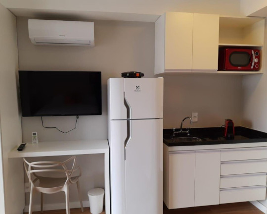 Imagem Imóvel com 1 Quarto para Alugar, 26 m² em Campo Belo - São Paulo