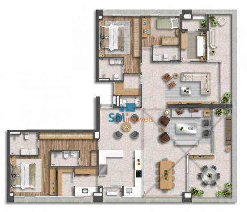 Imagem Cobertura com 3 Quartos à Venda, 209 m² em Jardim Europa - São Paulo Imagem Cobertura com 3 Quartos à Venda, 209 m² em Jardim Europa - São Paulo