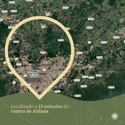 Terreno em Condomínio à Venda, 250 m² em Tanque - Atibaia