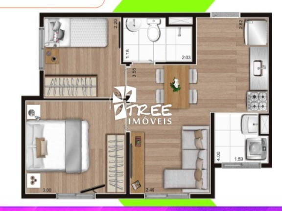 Imagem Apartamento com 2 Quartos à Venda, 35 m² em Mooca - São Paulo Imagem Apartamento com 2 Quartos à Venda, 35 m² em Mooca - São Paulo