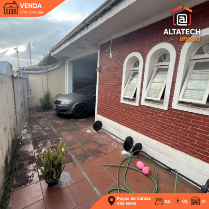 Casa com 3 Quartos à Venda, 145 m² em Vila Nova - Poços De Caldas