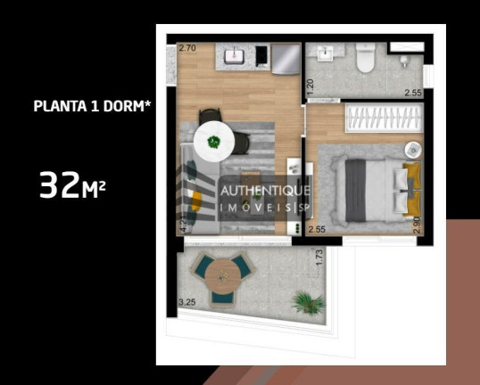 Imagem Apartamento com 1 Quarto à Venda, 38 m² em Vila Madalena - São Paulo