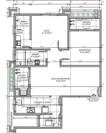 Imagem Apartamento com 2 Quartos à Venda, 71 m² em Nossa Senhora De Fátima - Santa Maria Imagem Apartamento com 2 Quartos à Venda, 71 m² em Nossa Senhora De Fátima - Santa Maria