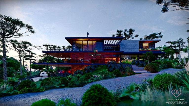 Imagem Casa de Condomínio com 4 Quartos à Venda, 657 m² em Aspen Mountain - Gramado
