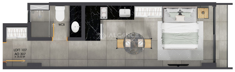 Imagem Flat com 1 Quarto à Venda, 37 m² em Intermares - Cabedelo