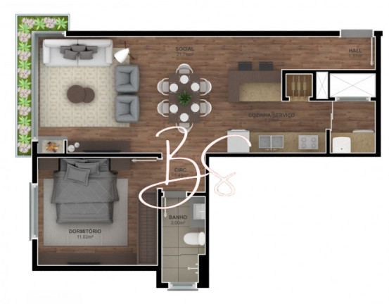 Imagem Apartamento com 2 Quartos à Venda, 71 m² em Carazal - Gramado Imagem Apartamento com 2 Quartos à Venda, 71 m² em Carazal - Gramado