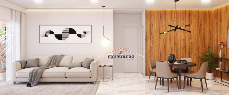 Imagem Apartamento com 2 Quartos à Venda, 69 m² em Aviação - Praia Grande