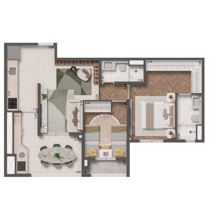 Imagem Apartamento com 2 Quartos à Venda, 60 m² em Vila Palmeiras - São Paulo Imagem Apartamento com 2 Quartos à Venda, 60 m² em Vila Palmeiras - São Paulo