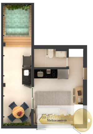 Imagem Apartamento com 1 Quarto à Venda, 38 m² em Copacabana - Rio De Janeiro