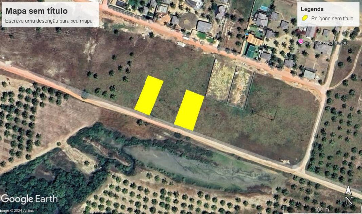 Terreno à Venda, 738 m² em Ilha Do Guajirú - Itarema