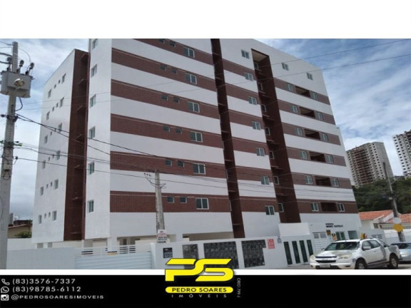 Apartamento com 2 Quartos à Venda, 58 m² em Manaíra - João Pessoa