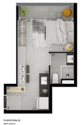 Imagem Apartamento com 1 Quarto à Venda, 61 m² em Vila Mariana - São Paulo Imagem Apartamento com 1 Quarto à Venda, 61 m² em Vila Mariana - São Paulo