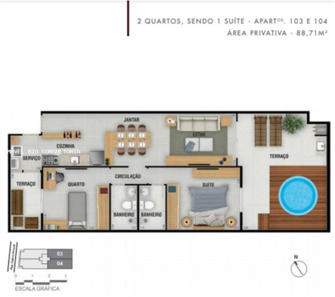 Imagem Apartamento com 2 Quartos à Venda, 88 m² em Rio De Janeiro