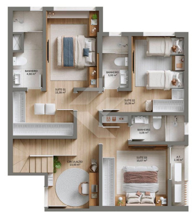 Imagem Apartamento com 2 Quartos à Venda, 74 m² em Vila Operária - Itajaí Imagem Apartamento com 2 Quartos à Venda, 74 m² em Vila Operária - Itajaí