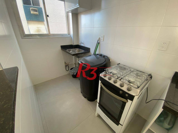 Imagem Apartamento com 1 Quarto para Alugar, 45 m² em Gonzaga - Santos