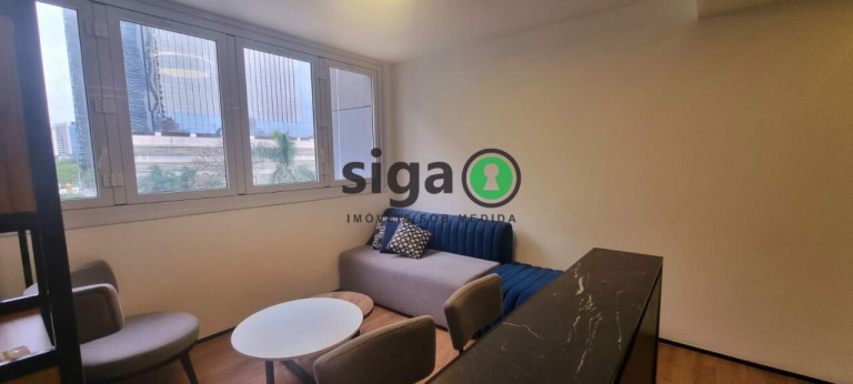 Imagem Apartamento com 1 Quarto para Alugar, 38 m² em Brooklin - São Paulo Imagem Apartamento com 1 Quarto para Alugar, 38 m² em Brooklin - São Paulo