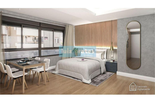 Imagem Apartamento com 1 Quarto à Venda, 37 m² em Petrópolis - Porto Alegre