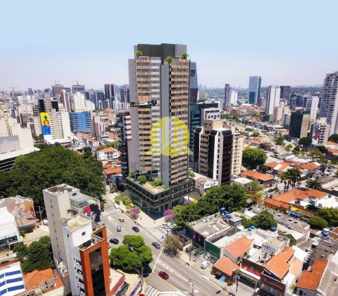 Imagem Cobertura com 1 Quarto à Venda, 98 m² em Pinheiros - São Paulo