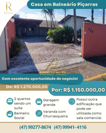 Casa com 3 Quartos à Venda, 310 m² em Nossa Senhora Da Paz - Balneário Piçarras