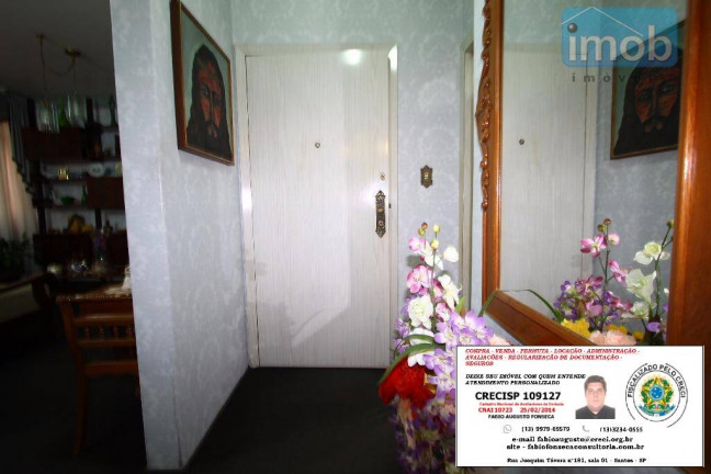 Imagem Apartamento com 3 Quartos à Venda ou Locação, 160 m² em José Menino - Santos
