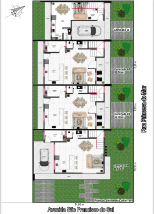 Imagem Casa com 3 Quartos à Venda, 117 m² em Salinas - Balneário Barra Do Sul