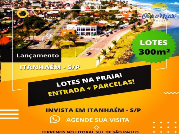 Terreno à Venda, 240 m² em Marambá - Itanhaém