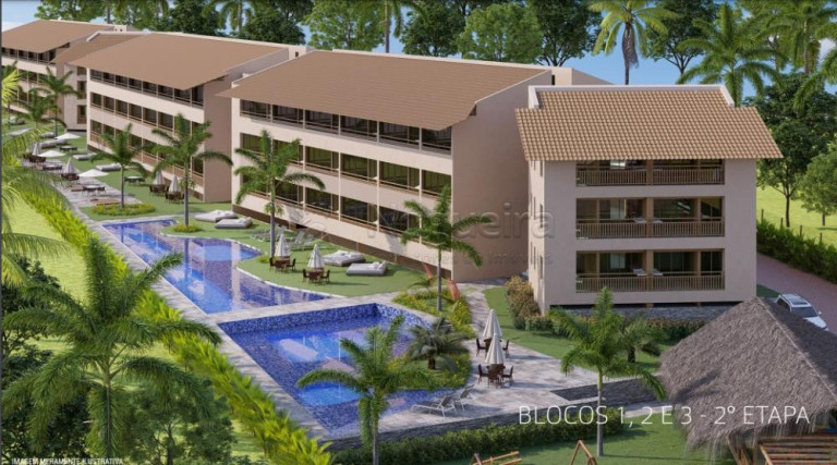Imagem Flat com 1 Quarto à Venda, 29 m² em Centro - Tamandaré