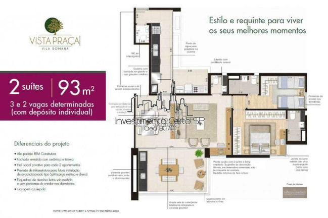 Imagem Apartamento com 3 Quartos à Venda, 93 m² em água Branca - São Paulo Imagem Apartamento com 3 Quartos à Venda, 93 m² em água Branca - São Paulo