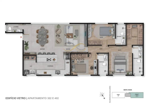 Imagem Apartamento com 3 Quartos à Venda, 101 m² em São Lucas - Belo Horizonte Imagem Apartamento com 3 Quartos à Venda, 101 m² em São Lucas - Belo Horizonte