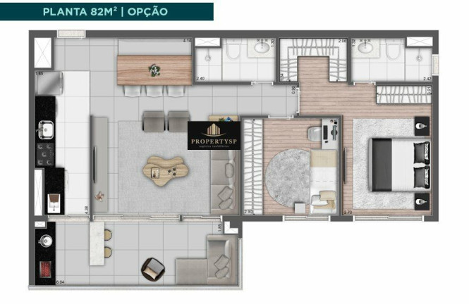 Imagem Apartamento com 3 Quartos à Venda, 82 m² em Pinheiros - São Paulo Imagem Apartamento com 3 Quartos à Venda, 82 m² em Pinheiros - São Paulo