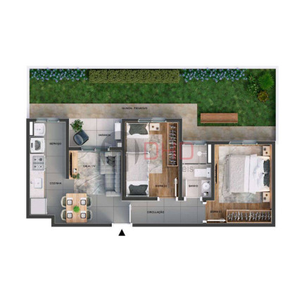 Imagem Apartamento com 2 Quartos à Venda, 43 m² em Caguassu - Sorocaba Imagem Apartamento com 2 Quartos à Venda, 43 m² em Caguassu - Sorocaba