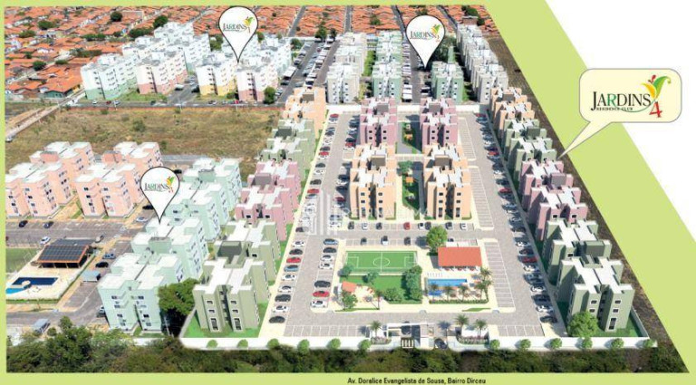 Imagem Apartamento com 2 Quartos à Venda, 59 m² em Novo Horizonte - Teresina Imagem Apartamento com 2 Quartos à Venda, 59 m² em Novo Horizonte - Teresina