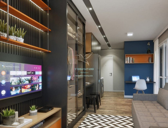 Imagem Cobertura com 1 Quarto à Venda, 48 m² em Brooklin Paulista - São Paulo
