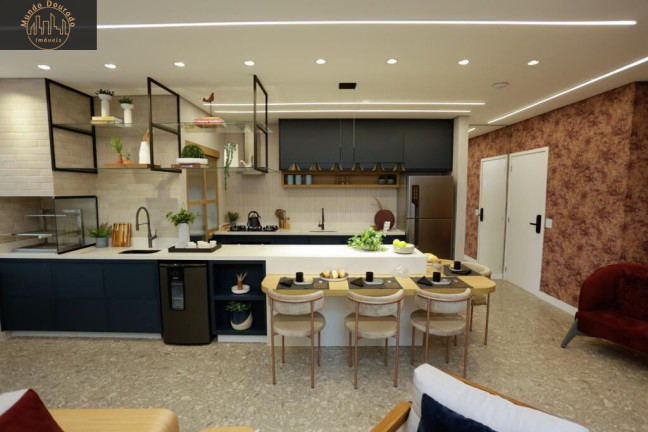 Apartamento com 3 Quartos à Venda, 83 m² em Vila Valparaíso - Santo André