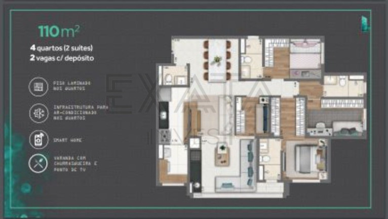 Imagem Imóvel com 3 Quartos à Venda, 110 m² em Vila Andrade - São Paulo