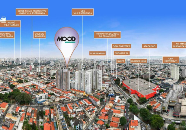 Imagem Apartamento com 2 Quartos à Venda, 36 m² em Vila Ré - São Paulo Imagem Apartamento com 2 Quartos à Venda, 36 m² em Vila Ré - São Paulo