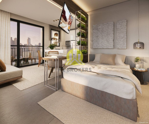 Imagem Apartamento com 1 Quarto à Venda, 53 m² em Batel - Curitiba Imagem Apartamento com 1 Quarto à Venda, 53 m² em Batel - Curitiba