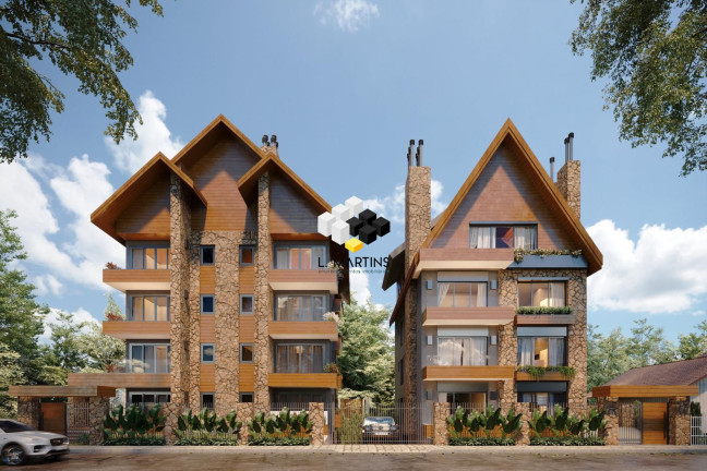 Apartamento com 2 Quartos à Venda, 106 m² em Centro - Gramado