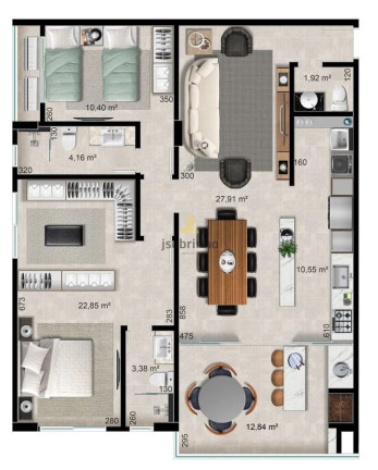 Imagem Cobertura com 3 Quartos à Venda, 106 m² em Bombinhas Imagem Cobertura com 3 Quartos à Venda, 106 m² em Bombinhas