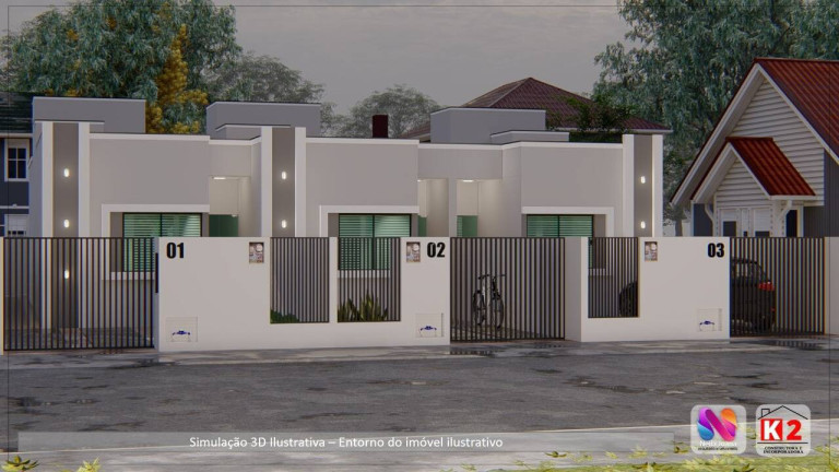 Imagem Casa com 2 Quartos à Venda, 59 m² em Joaia - Tijucas