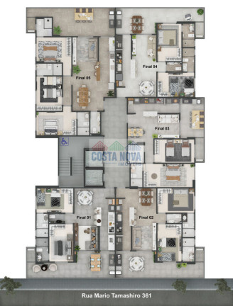Imagem Apartamento com 2 Quartos à Venda, 88 m² em Boqueirão - Praia Grande Imagem Apartamento com 2 Quartos à Venda, 88 m² em Boqueirão - Praia Grande