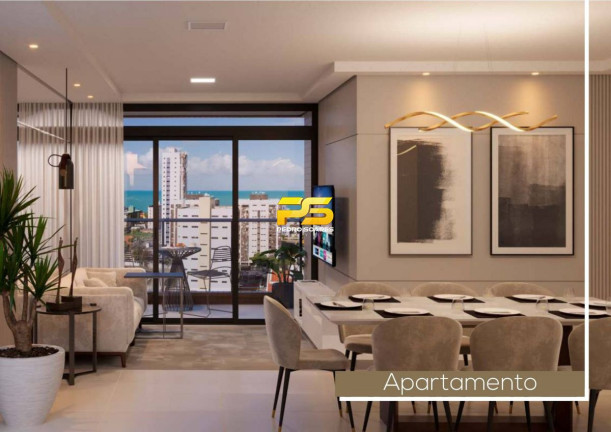 Imagem Apartamento com 3 Quartos à Venda, 98 m² em Jardim Oceania - João Pessoa Imagem Apartamento com 3 Quartos à Venda, 98 m² em Jardim Oceania - João Pessoa