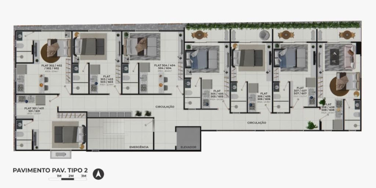 Imagem Apartamento com 1 Quarto à Venda, 28 m² em Jardim Oceania - João Pessoa